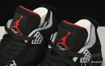 4 - JORDAN (2019)  CEMENT BRED 308497-060 BLACK 0703
